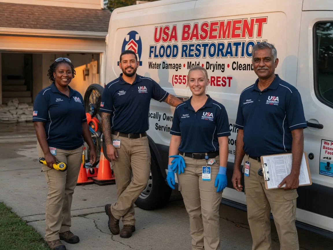 Basement Flood Cleanup company in Brocket, ND